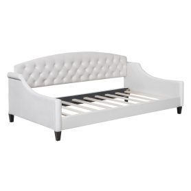 Modern Luxury Tufted Button Daybed, Twin Size