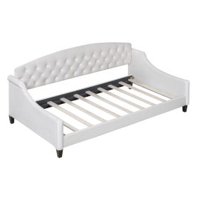 Modern Luxury Tufted Button Daybed, Twin Size