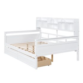 Full Size Daybed With Bedside Shelves And Two Drawers 25 Full Size Daybed With Bedside Shelf And Two Drawers