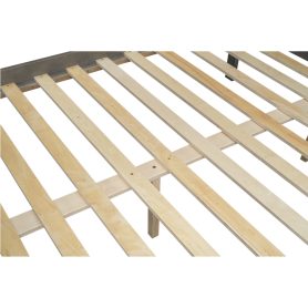 Wood Twin XL over Queen Bunk Bed with Ladder