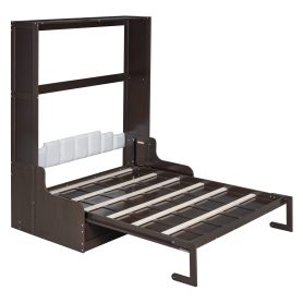 Queen Size Murphy Bed Wall Bed with Cushion