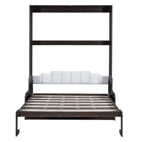 Queen Size Murphy Bed Wall Bed with Cushion