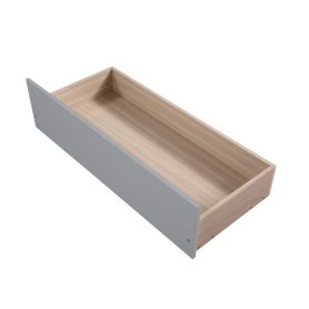 Solid Wood Twin Size Daybed With 2 Drawers, No Box Spring Needed