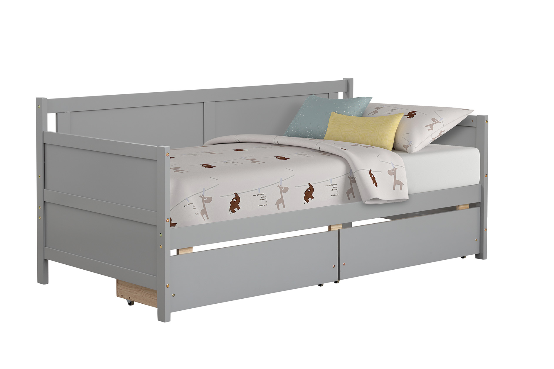 Assembly Instruction For W504P149044 2 Wood Twin Size Daybed With Two Drawers