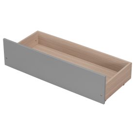 Solid Wood Twin Size Daybed With 2 Drawers, No Box Spring Needed