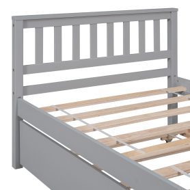 Twin Size Platform Bed Frame With Trundle, Headboard And Footboard 22 Twin Size Platform Bed Frame With Trundle, Headboard And Footboard