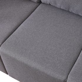 Full Size Murphy Bed With Sofa and Shelves