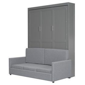 Quality Queen Size Murphy Bed Wall Bed with Cushion