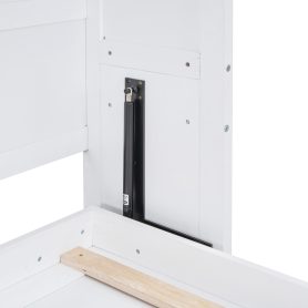 Queen Size Murphy Bed Wall Bed with Top Cabinets