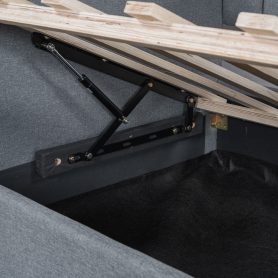 Twin Size Upholstered Daybed With Underneath Storage