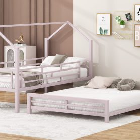 Metal House Twin Over Full Bunk Bed 30 Metal House Twin Over Full Bunk Bed