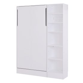 Twin Size Murphy Bed Wall Bed With Sofa and Shelves 41 Twin Size Murphy Bed Wall Bed With Sofa and Shelves