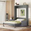 Quality Queen Size Murphy Bed Wall Bed with Cushion