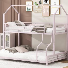 Metal House Twin Over Full Bunk Bed 37 Metal House Twin Over Full Bunk Bed
