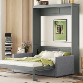 Quality Queen Size Murphy Bed Wall Bed with Cushion