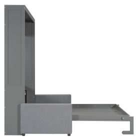 Quality Queen Size Murphy Bed Wall Bed with Cushion