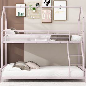 Metal House Twin Over Full Bunk Bed 34 Metal House Twin Over Full Bunk Bed
