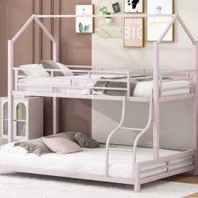 Metal House Twin Over Full Bunk Bed 31 Metal House Twin Over Full Bunk Bed