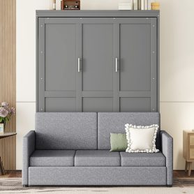 Quality Queen Size Murphy Bed Wall Bed with Cushion