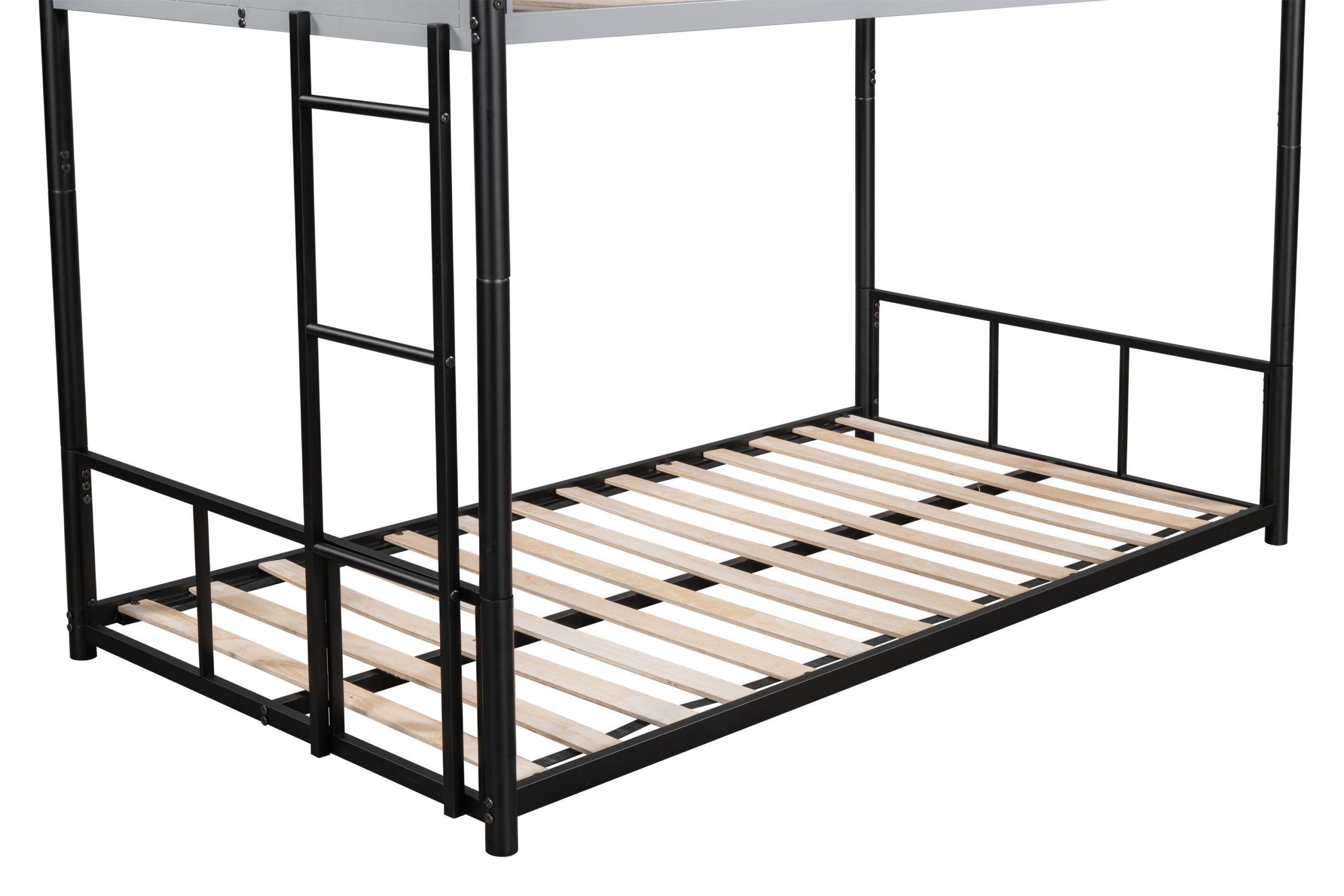 Metal Twin over Twin Bunk Bed with Vent Board 11 Metal Twin over Twin Bunk Bed with Vent Board