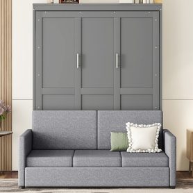 Quality Queen Size Murphy Bed Wall Bed with Cushion