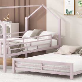 Metal House Twin Over Full Bunk Bed 36 Metal House Twin Over Full Bunk Bed