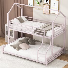 Metal House Twin Over Full Bunk Bed 35 Metal House Twin Over Full Bunk Bed