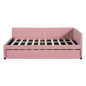 Full Size Upholstered Daybed With Trundle