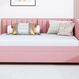 Full Size Upholstered Daybed With Trundle