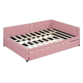 Full Size Upholstered Daybed With Trundle