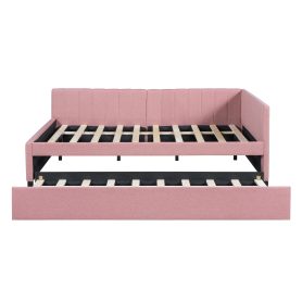 Full Size Upholstered Daybed With Trundle