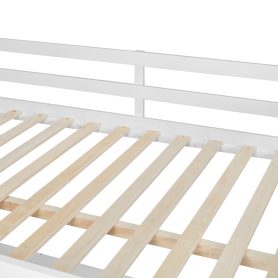 Full Size Loft Bed with U-shaped Desk, Drawers and Storage Shelves 38 Full Size Loft Bed with U-shaped Desk, Drawers and Storage Shelves