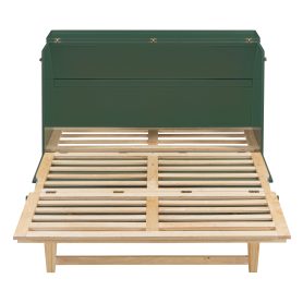 Queen Murphy Bed with Large Drawers