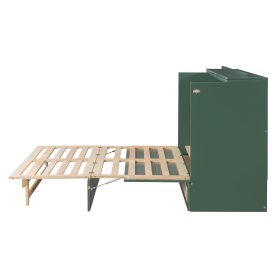 Queen Murphy Bed with Large Drawers