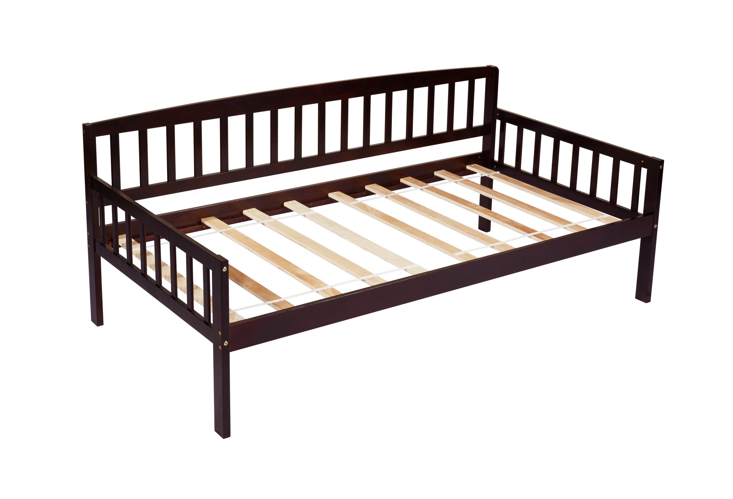 Pine Wood Twin-Size Daybed With Two Storage Drawers 8 Pine Wood Twin-Size Daybed With Two Storage Drawers
