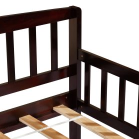 Pine Wood Twin-Size Daybed With Two Storage Drawers 34 Pine Wood Twin-Size Daybed With Two Storage Drawers