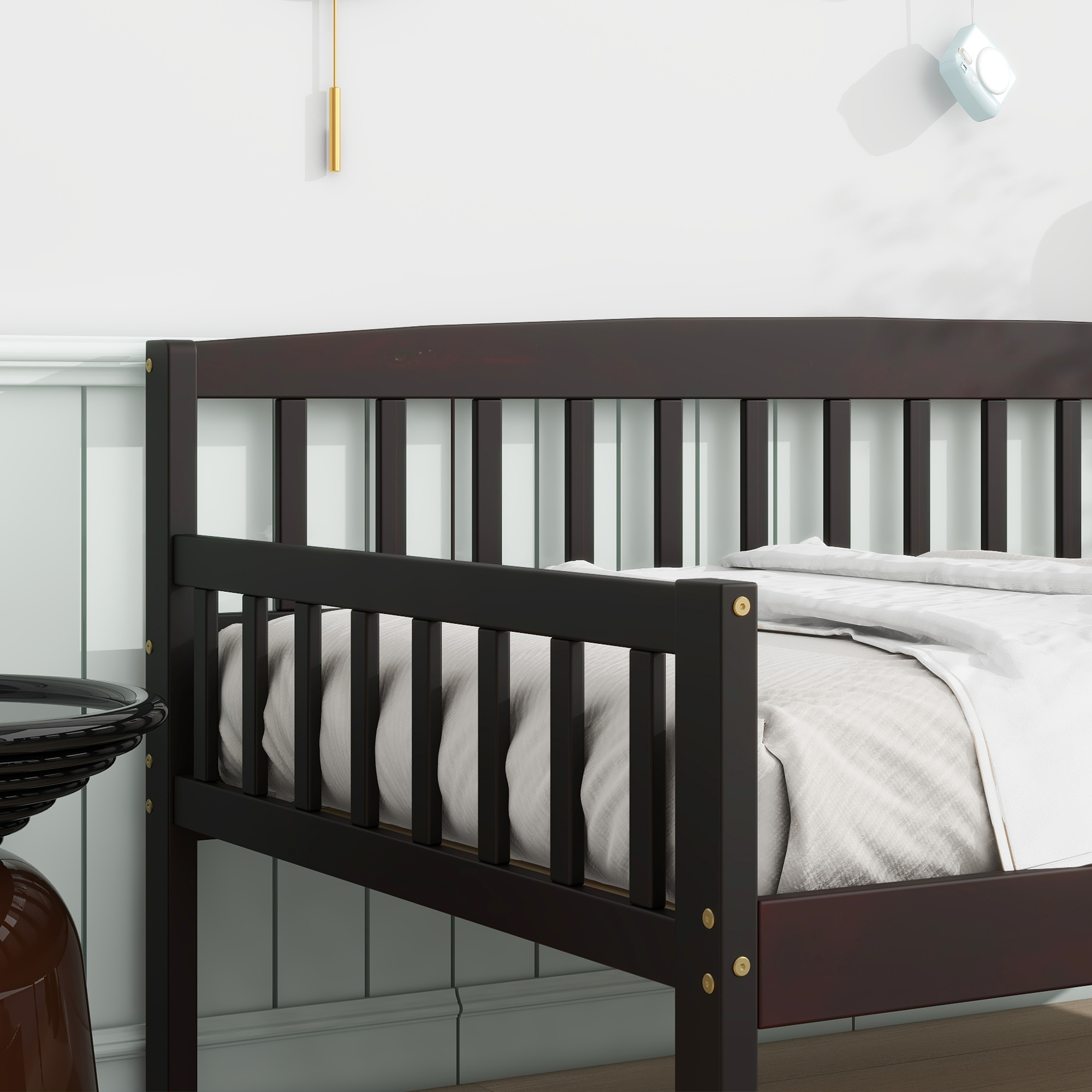 Pine Wood Twin-Size Daybed With Two Storage Drawers 23 Pine Wood Twin-Size Daybed With Two Storage Drawers