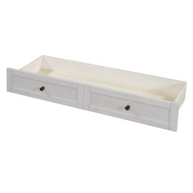 Full Size Murphy Bed with Large Drawers & USB Ports