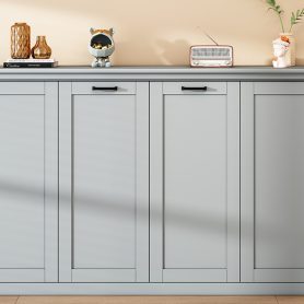 Twin Size Murphy Bed, Can Be Folded Into A Cabinet