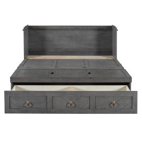 Queen Size Murphy Bed with USB Port and a Large Drawer 35 Queen Size Murphy Bed with USB Port and a Large Drawer