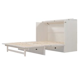 Queen Size Murphy Bed with Large Drawers & USB Ports 35 Queen Size Murphy Bed with Large Drawers & USB Ports