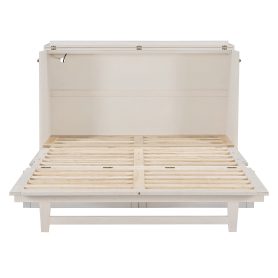 Queen Size Murphy Bed with Large Drawers & USB Ports 48 Queen Size Murphy Bed with Large Drawers & USB Ports