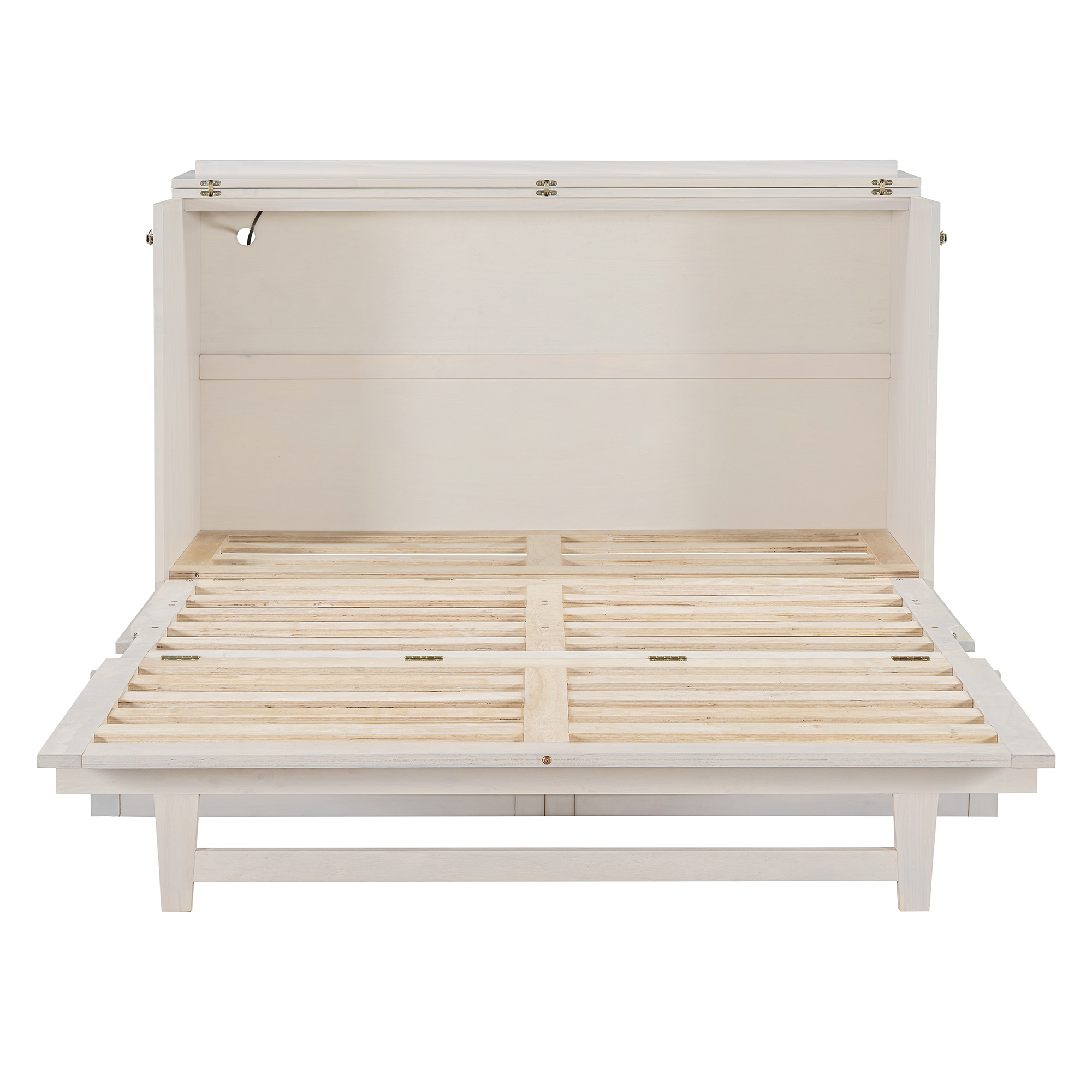 Queen Size Murphy Bed with Large Drawers & USB Ports 23 Queen Size Murphy Bed with Large Drawers & USB Ports