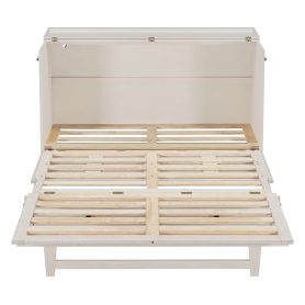 Queen Size Murphy Bed with Large Drawers & USB Ports 45 Queen Size Murphy Bed with Large Drawers & USB Ports