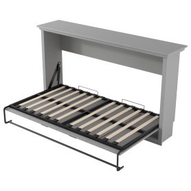 Twin Size Murphy Bed, Can Be Folded Into A Cabinet