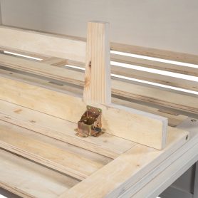 Full Size Murphy Bed with Large Drawers & USB Ports