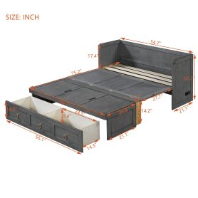 Full Size Murphy Bed with USB Port and a Large Drawer 29 Full Size Murphy Bed with USB Port and a Large Drawer