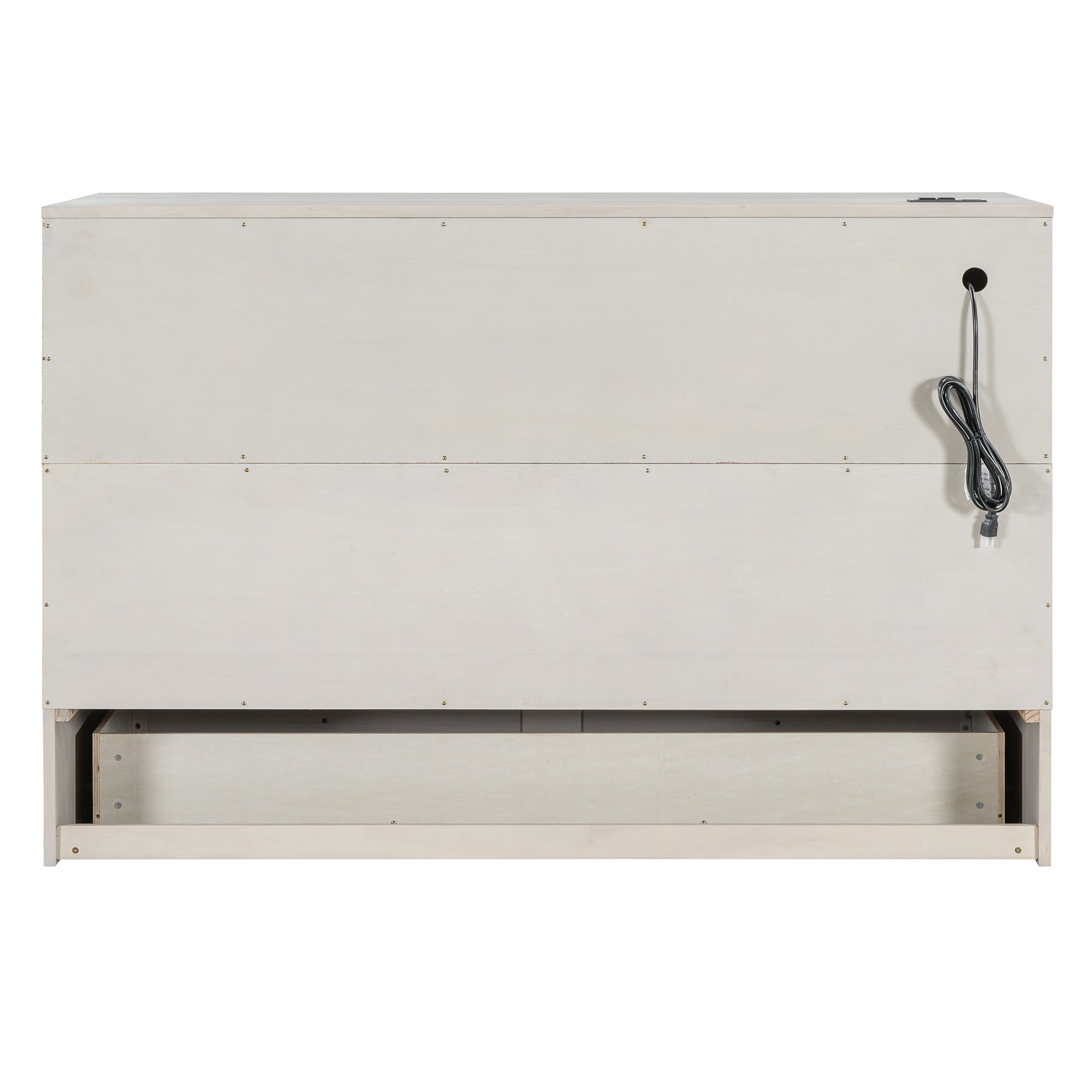 Queen Size Murphy Bed with Large Drawers & USB Ports 15 Queen Size Murphy Bed with Large Drawers & USB Ports