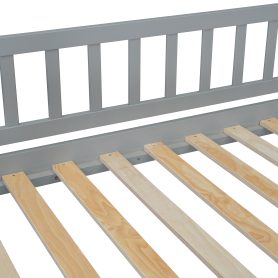 House Shape Twin Over Twin Bunk Bed With Two Drawers, Staircase And Slide 48 House Shape Twin Over Twin Bunk Bed With Two Drawers, Staircase And Slide