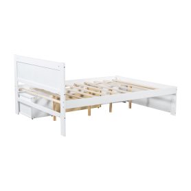 Full Size Platform Bed With Drawer And Two Shelves 39 Full Size Platform Bed With Drawer And Two Shelves